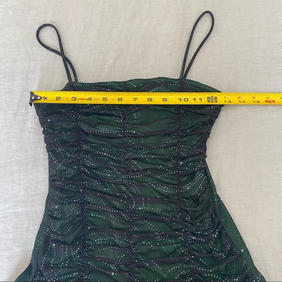 Laura Petite Small/Medium Green and Black Fairy dress - Picture 5 of 10